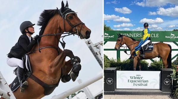 Molly och Wincent vann The Winter Equestrian Festival i Wellington.