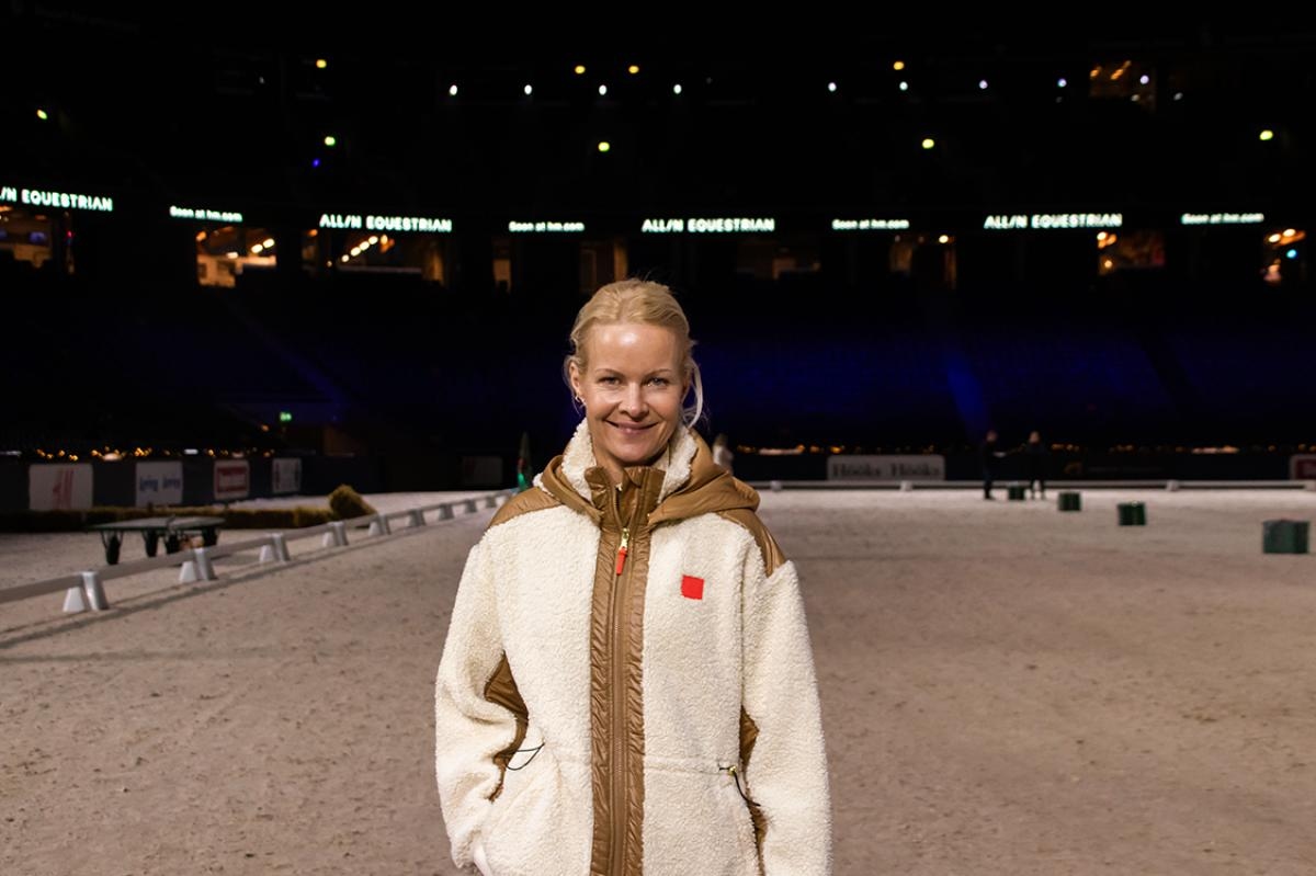 Malin Baryard Johnsson i Strawberry Arena. Foto: Clara Wallin