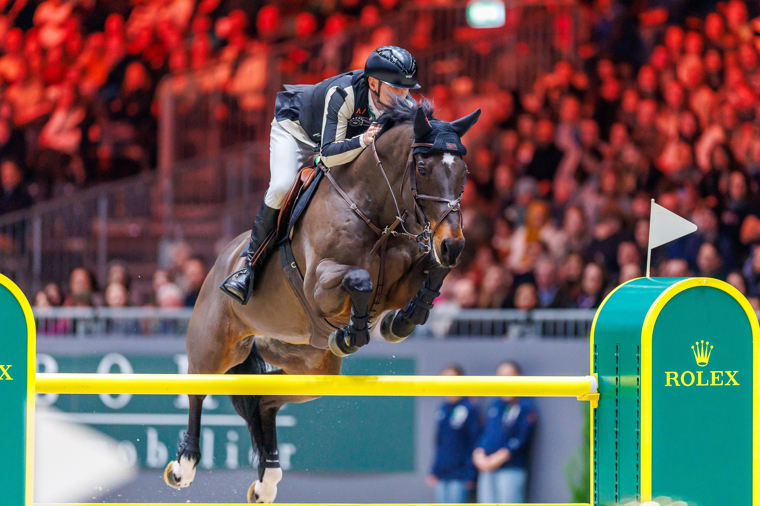 Peder Fredricson och Alcapone des Carmille i dagens klass. Foto: Tomas Holcbecher