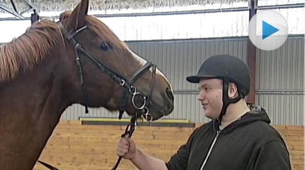 Särskoleeleven Tobias Karlsson: ”Jag känner mig som en riktig cowboy”