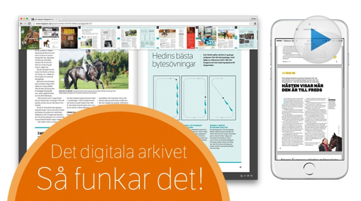 Så funkar det digitala arkivet på Hippson.se