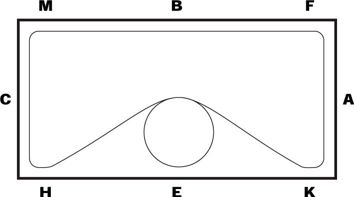 A: På basnivå rids raka diagonaler samt tiometersvolten. (Vidare till nästa >>)