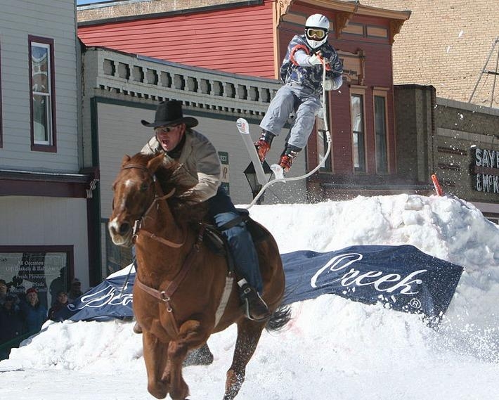 Skijoring - hästar i vinter-OS?