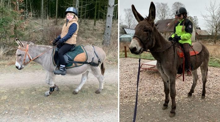 Linn på Rasmus och Alicia på Freya.