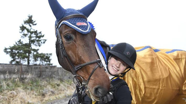 Cora Sidney Hirn bästa young rider på SM