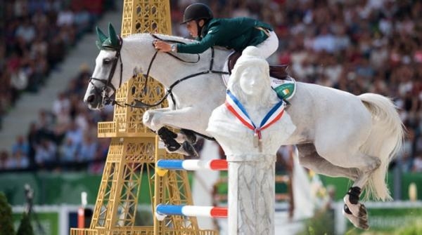 Bertram och Molly under VM i Caen. Arkivfoto: Tomas Holcbecher