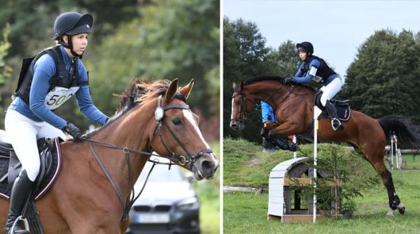 Inledde fälttävlanskarriären med placering i Breeders Trophy