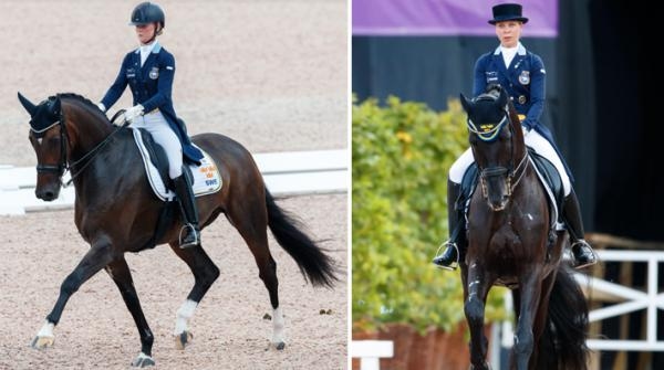 Juliette Ramel och Therese Nilshagen är redo för Nations Cup. Arkivfoto: Tomas Holcbecher