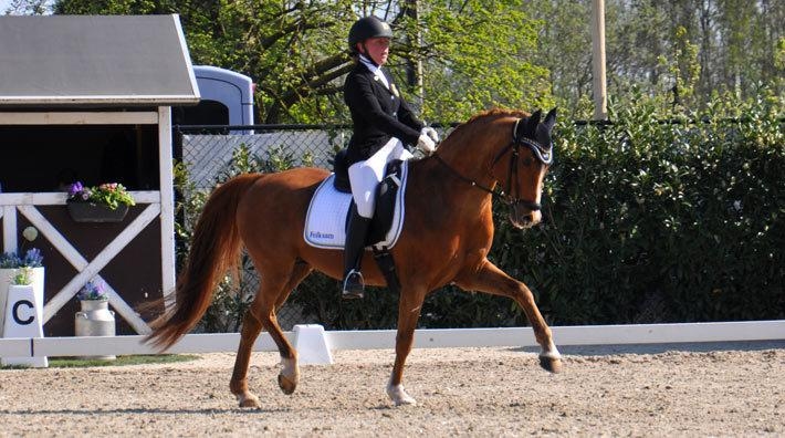 Wynja Eriksdotter Rubin på Wacos Rache MW i Sint Truiden. Foto: Privat