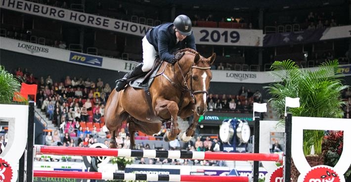 Jens Fredricson och Cayenne de Clarence tävlade under GHS.