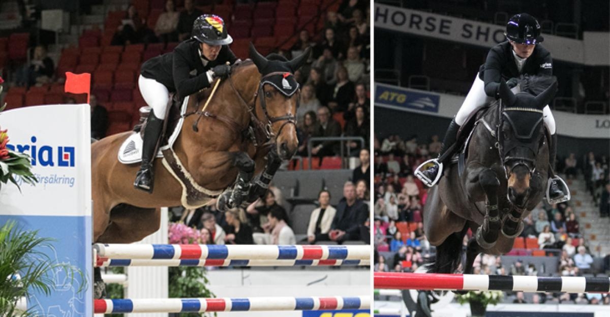 Gudrun Patteet och Stephanie Holmén.