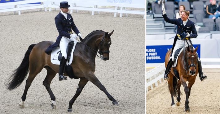 Foto: Frida Bank och Tomas Holcbecher (vänster, från Grand Prix)