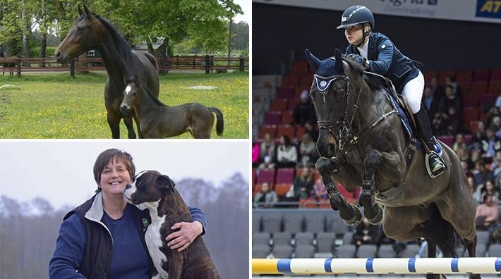 Foto: Privat och Jennie Börs (Evelina och Sheridan)