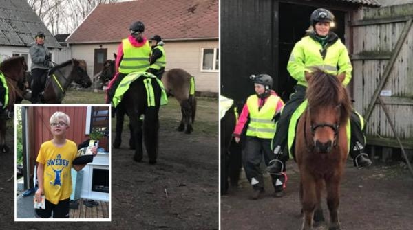 Kia letar efter försvunna Dante till häst: ”Söker av stora områden som ingenting”