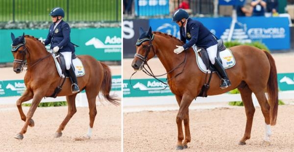 Louise Etzner Jakobsson och Zernard VM-femmor: ”Jag fick kämpa hårt varje steg”