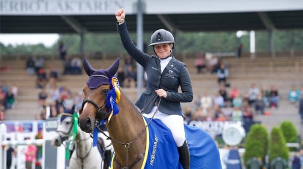 Steffi kom både etta och tvåa i sexårsfinalen. Foto: Haide Westring