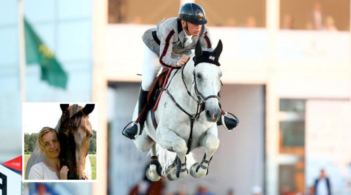 Peder och "Charlie" vann en 1,50-klass i helgen. Foto: Hippson och Pierre Costabadie/Scoopdyga/Knokke Hippique