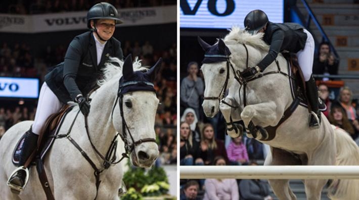 Carma och "Steffi" kom som bekant tvåor i Gothenburg Trophy. Nu har de plockat en ny placering. Arkivfoto: Ida Röök