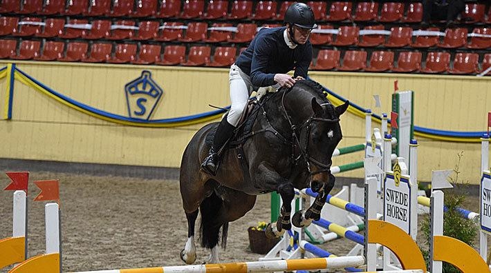 Knockout RMH, här med Arnold Assarsson rekommenderas vidare
 till fas II. Foto: Yvonne Karlsson