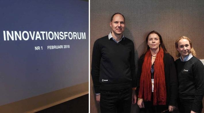 Stefan de Flon, Alexandra Mörner och Kristina Berggren. Foto: Cajsa Ekström