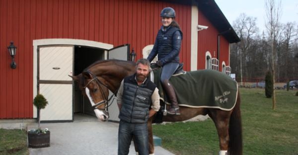 Per, Cornelia och Final Cut. Foto: Privat