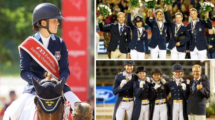 Foto: Eventingphoto.com (Louise) och Tomas Holcbecher