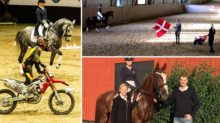 Foto: Claus Hilmar (vänster på Anna under uppvisning), Privat (överst) och Anna Nordin (underst från clinicen)