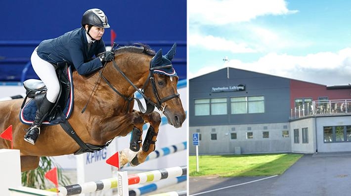 <i>Natalia Simonia ingår i det ryska hopplandslaget som just nu är på träningsläger hos Lidköpings RK. </i>