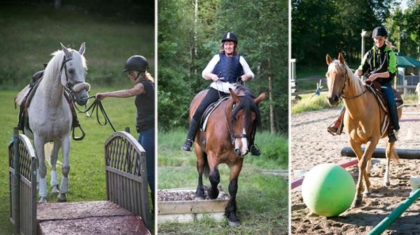 Astras "ranchtrailbana" är populär som miljöträning – för alla raser och discipliner