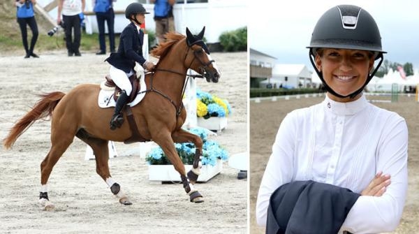 Kajsa Ryder rider två hästar i Falsterbo – trots svår hjärntrötthet