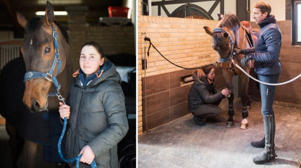 Isabella är Henriks hemmaskötare: ”Måste älska hästarna och det du gör”