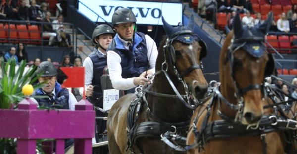 <i>Fredrik Persson kom på sjätte plats i världscupfinalen. </i>