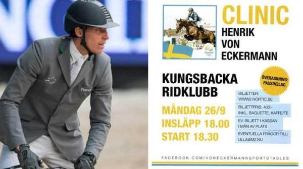 Henrik håller clinic i Kungsbacka