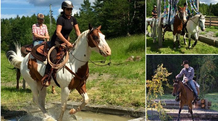 En mix av western och fälttävlan