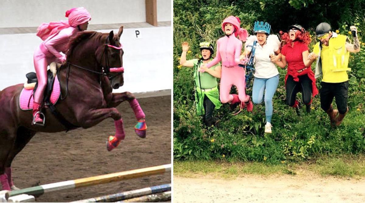 Jump for Pride – välgörehetshoppning och hyllning av allas lika värde