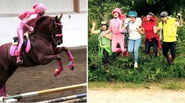 Jump for Pride – välgörehetshoppning och hyllning av allas lika värde