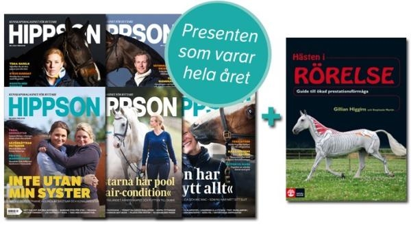 Prenumerera på Hippson – bok på köpet