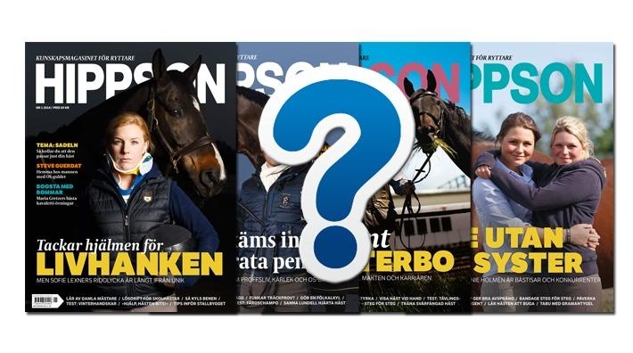 Enkät: Tyck till om tidningen Hippson