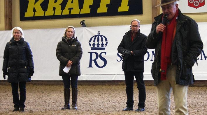 Annette Fransén Iacobéus, Susanne Gielen, Bo Jenå och Eric Lette,.